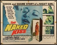 9c331 NAKED KISS 1/2sh 1964 Sam Fuller, many images of sexy bad girl Constance Towers!