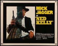 9c333 NED KELLY 1/2sh 1970 Mick Jagger as legendary Australian bandit, Tony Richardson