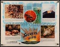 9c400 SECRETS OF LIFE 1/2sh 1956 Disney's most amazing & miraculous True Life Adventure feature!