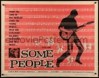 9c413 SOME PEOPLE 1/2sh 1964 three English teens in trouble form a rock & roll band!