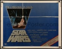 9c423 STAR WARS 1/2sh R1982 George Lucas, art by Tom Jung, advertising Revenge of the Jedi!