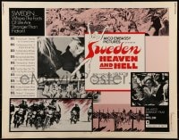 9c435 SWEDEN HEAVEN & HELL 1/2sh 1969 where the facts of life are stranger than fiction!
