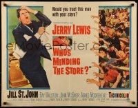 9c490 WHO'S MINDING THE STORE 1/2sh 1963 Jerry Lewis is the unhandiest handyman, Jill St. John