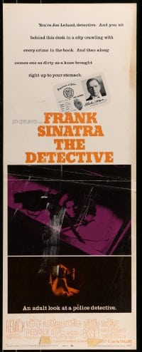 9c624 DETECTIVE insert 1968 Frank Sinatra as gritty New York City cop, an adult look at police!