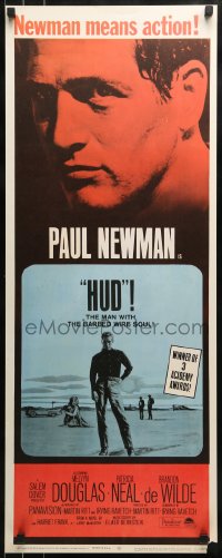 9c717 HUD insert R1967 Paul Newman is the man with the barbed wire soul, Martin Ritt classic!