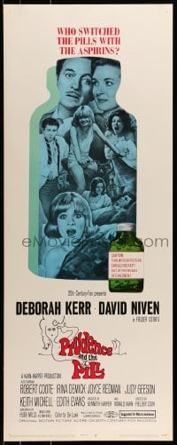 9c868 PRUDENCE & THE PILL insert 1968 Deborah Kerr, David Niven, Judy Geeson, birth control comedy!