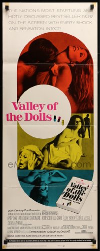 9c968 VALLEY OF THE DOLLS insert 1967 sexy Sharon Tate, from Jacqueline Susann's erotic novel!