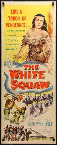 9c979 WHITE SQUAW insert 1956 sexiest Native American Indian May Wynn, David Brian