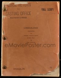 9d012 ALL THAT MONEY CAN BUY final draft script February 18, 1941, screenplay by Dan Dotheroh!