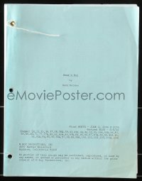9d199 MAMA'S BOY revised final draft script June 2, 2006, screenplay by Hank Nelken!