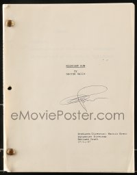 9d212 MIDNIGHT RUN revised draft script July 31, 1987, screenplay by Gallo, signed by Dan Perri!