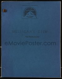 9d222 MULLIGAN'S STEW final draft TV script August 3, 1977, screenplay by Noreen Stone!