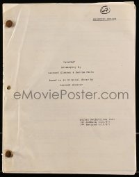 9d239 OUT COLD revised draft script February 23, 1987, screenplay by Leonard Glasser & George Malko