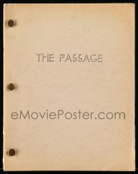 9d241 PASSAGE script 1979 World War II screenplay written by Bruce Nicolaysen!