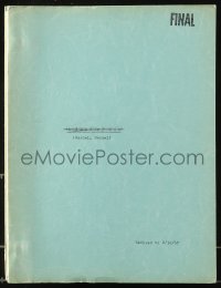 9d258 RACHEL, RACHEL photocopied revised final draft script 1970s screenplay by Stewart Stern!