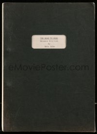 9d266 ROAD TO MARS 4th draft script 1984 unproduced screenplay by Monty Python's Eric Idle!