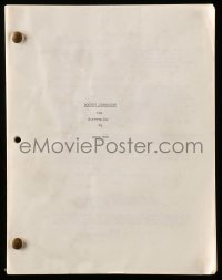 9d268 ROCKET GIBRALTAR script 1980s original screenplay by Amos Poe!