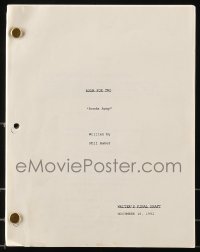 9d270 ROOM FOR TWO writer's final draft TV script November 16, 1992, screenplay by Phil Baker!