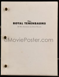 9d277 ROYAL TENENBAUMS script 2001 written by Wes Anderson & Owen Wilson, For Your Consideration!