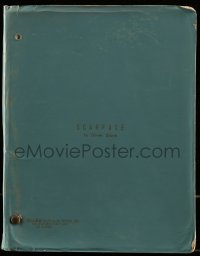 9d283 SCARFACE third draft script 1983 screenplay by Oliver Stone, Brian De Palma drug classic!