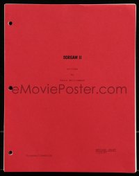 9d289 SCREAM 2 revised draft script July 29, 1997, screenplay by Kevin Williamson!