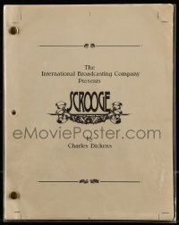 9d290 SCROOGED 6th draft script October 21, 1987, prop master Erik Nelson's personal copy!