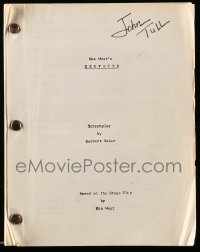 9d293 SEXTETTE set of 2 scripts November 23, 1976 screenplay by Herbert Baker!