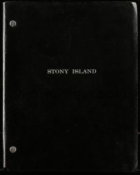 9d315 STONY ISLAND first draft script 1978 screenplay by Tamar Hoffs & Andrew Davis!