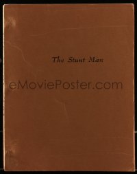 9d323 STUNT MAN revised draft script February 9, 1977, screenplay by Lawrence B. Marcus!
