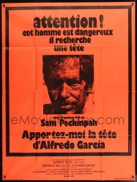 9f662 BRING ME THE HEAD OF ALFREDO GARCIA French 1p 1975 Warren Oates, directed by Sam Peckinpah!