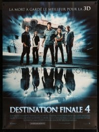 9f734 FINAL DESTINATION French 1p 2009 great image of the entire cast that cheats death in 3-D!