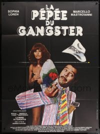 9f760 GUN MOLL French 1p 1975 La Pupa Del Gangster, Sophia Loren, Marcello Mastroianni!