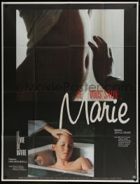 9f764 HAIL MARY French 1p 1985 Jean-Luc Godard, great image of modern day Virgin Mary!