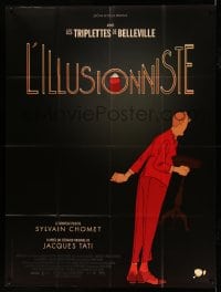 9f782 ILLUSIONIST French 1p 2010 cool magician cartoon with a screenplay by Jacques Tati!