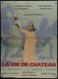 9f847 MATTER OF RESISTANCE French 1p 1966 La Vie de Chateau, Tevlun art of Catherine Deneuve!