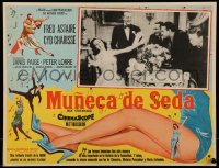 9f127 SILK STOCKINGS Mexican LC 1957 Fred Astaire, Cyd Charisse, Peter Lorre, Ninotchka musical!