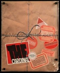 9f011 CARDINAL pressbook 1964 Otto Preminger, cool design + Saul Bass title art!