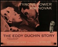 9f017 EDDY DUCHIN STORY pressbook 1956 Tyrone Power & Kim Novak in a love story you will remember!