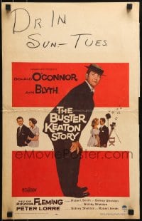 9f313 BUSTER KEATON STORY WC 1957 Donald O'Connor as The Great Stoneface comedian, Ann Blyth