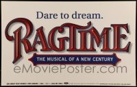 9f561 RAGTIME stage play WC 1990s the Broadway musical of a new century, dare to dream!