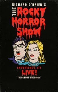 9f563 ROCKY HORROR SHOW stage play WC 2000 experience the original stage event, cool art!