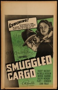 9f463 SMUGGLED CARGO WC 1939 lynching, the frenzied bestial defense of cowards, the blackest crime!