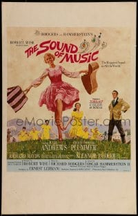 9f470 SOUND OF MUSIC WC 1965 classic art of Julie Andrews & top cast by Howard Terpning, very rare!