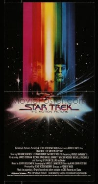 9f079 STAR TREK English 12x12 production kit 1979 different full-color brochures not seen elsewhere