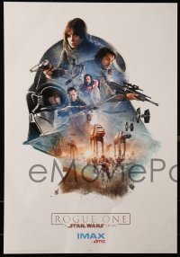 9f068 ROGUE ONE set of 3 IMAX mini posters 2016 A Star Wars Story, cool different montage art!