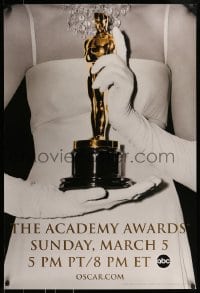 9g104 78th ANNUAL ACADEMY AWARDS DS 1sh 2005 cool Studio 318 design of woman w/gloves holding Oscar!