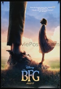 9g192 BFG teaser DS 1sh 2016 Big Friendly Giant, Disney, Spielberg, more giant than you can imagine
