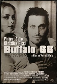 9g225 BUFFALO '66 heavy stock 1sh 1998 sexy Christina Ricci & star/director Vincent Gallo!