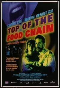 9g922 TOP OF THE FOOD CHAIN Canadian 1sh 1999 ...but we taste like chicken, Campbell Scott!