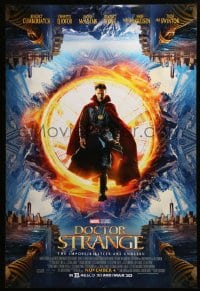 9g297 DOCTOR STRANGE advance DS 1sh 2016 sci-fi image of Benedict Cumberbatch in the title role!